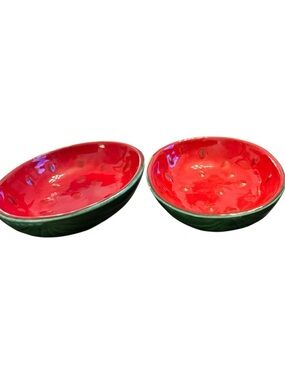 Watermelon Side Dish Bowls